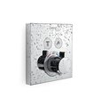 Термостат для душа Hansgrohe ShowerSelect, скрытого монтажа, 2 потребителя, полированное золото 15763990