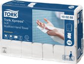 Листовые полотенца Tork Xpress Premium Soft, 21 упаковка по 110 листов, сложения Multifold 100288