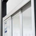 Душевая дверь Roth Lega PD3N, 100см, прозрачное стекло, белый 413-1000000-04-02