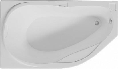 Ванна акриловая Aquatek Таурус, 170x100, левая, фронтальный экран, вклеенный каркас TAR170-0000076