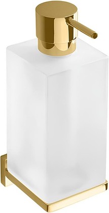 Дозатор жидкого мыла Colombo Look, подвесной, матовое стекло, PVD, золото матовое B9316.OM-VAN