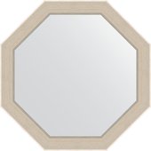 Зеркало Evoform Octagon 540x540 в багетной раме 52мм, травленое серебро BY 7400