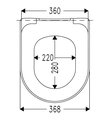 Сиденье для унитаза Roca Access Soft Close, белый ZRU9307772