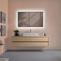 Зеркало AQUAme 600x1000 с подсветкой и подогревом, универсальный монтаж AQM9102B