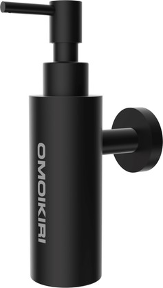 Дозатор жидкого мыла Omoikiri OM-07-GB настенный, графит 4995090