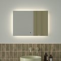 Зеркало с фацетом Defesto Glow 70x50, LED подсветка, ИК-выключатель, нейтральный белый свет DF 2504RH