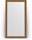 Зеркало Evoform Exclusive Floor 1120x2020 пристенное напольное, с фацетом, в багетной раме 93мм, бронзовый акведук BY 6162