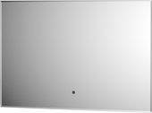 Зеркало с фацетом Defesto Glow 60x40, LED подсветка, ИК-выключатель, нейтральный белый свет DF 2502RH