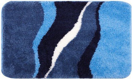 Коврик для ванной Grund Ancona, 60x100см, полиакрил, синий b68316077