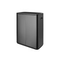 Мусорный бак Brabantia Bo Touch Bin 60л, тёмно-серый 233623