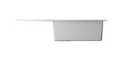 Кухонная мойка Omoikiri Sumi 86-WH с крылом, tetogranit, белый 4993649