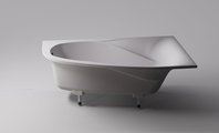 Ванна Astra-Form Селена 170x100, угловая правая, литьевой мрамор 01010040