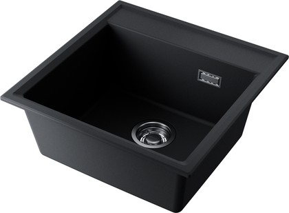 Кухонная мойка Omoikiri Daisen 51 BL, Artgranit, чёрный 4997303