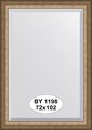 Зеркало Evoform Exclusive 720x1020 с фацетом, в багетной раме 66мм, состаренная бронза BY 1198