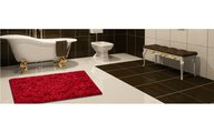 Коврик для ванной Grund Tournai, 55x55см, полиакрил, красный b3316-61007