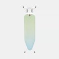 Гладильная доска Brabantia 124x38см B, с держателем для парового утюга, Soothing Sea Успокаивающее море 236006