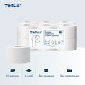 Туалетная бумага Tellus TP2, 200м, 1 слой, 12шт, категория качества Стандарт, белая 120197