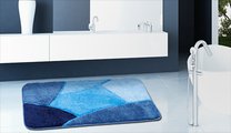 Коврик для ванной 60x90см синий Grund OLYMPUS 735.14.116