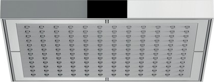 Верхний душ Nobili 200x200, серый, хром AD139/17CR