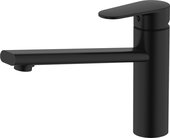 Смеситель для кухни Aquatek Ника, средний излив, матовый чёрный AQ1880MB