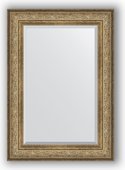 Зеркало Evoform Exclusive 700x1000 с фацетом, в багетной раме 109мм, виньетка античная бронза BY 3451