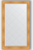 Зеркало Evoform Exclusive-G 990x1740 с гравировкой, в багетной раме 99мм, травлёное золото BY 4417