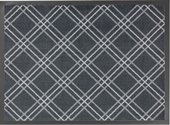 Коврик придверный Golze Homelike 50x75, серые ромбы 1676-40-10