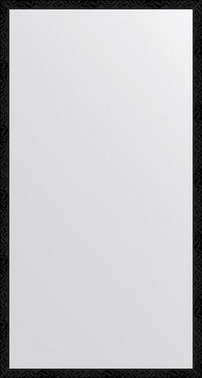 Зеркало Evoform Definite 69x129, в багетной раме, чёрные дюны 32мм BY 7489