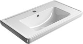 Раковина GSI Classic 900, настенная, отверстие под смеситель, белый 8788111