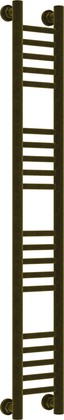 Полотенцесушитель водяной Сунержа Богема+ прямая 1200x150, состаренная бронза флок 51-0220-1215