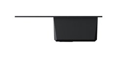 Кухонная мойка Omoikiri Sakaime 68-BL, с крылом, гранит, чёрный 4993108