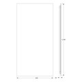 Зеркало с фацетом Defesto Glow 60x120, LED подсветка, без выключателя, нейтральный белый свет DF 2508