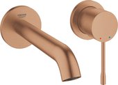 Смеситель для раковины Grohe Essence M-Size настенный, встраиваемый, тёплый закат матовый 19408DL1
