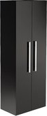 Шкаф-пенал подвесной, подсветка, 2 двери, зеркало 60x34x166см Verona Lusso LS304