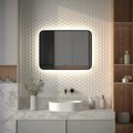 Зеркало с окантовкой Defesto Aura 80x60, LED подсветка, ИК-выключатель, нейтральный белый свет DF 2967RH