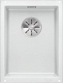 Кухонная мойка Blanco Subline 320-U, отводная арматура, белый 523410