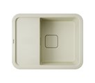 Кухонная мойка Omoikiri Tasogare 65-BE, оборачиваемая, Artgranit, ваниль 4993479