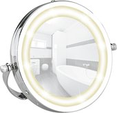 Зеркало косметическое настольное с подсветкой Wenko BROLO 3656350100