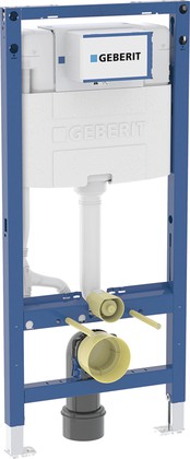 Инсталляция Geberit Duofix для подвесного унитаза, 112см, со смывным бачком скрытого монтажа Omega 12см 111.060.00.2