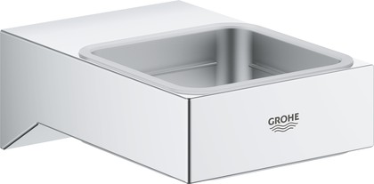 Держатель Grohe Selection Cube настенный для стакана, мыльницы, дозатора, хром 40865000