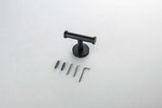 Крючок двойной Aquatek Оберон, чёрный матовый AQ4202MB