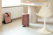 Мусорный бак с педалью Brabantia NewIcon 12л, светло-коричневый 234002