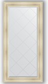 Зеркало Evoform Exclusive-G 790x1610 с гравировкой, в багетной раме 99мм, травлёное серебро BY 4289