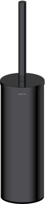 Ёршик туалетный Aquatek Вега напольный, матовый чёрный AQ4011MB