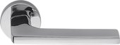 Ручка дверная Colombo Gira, d50, с накладкой для англ.замка, хром JM11RY cromo