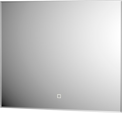 Зеркало с фацетом Defesto Glow 60x50, LED подсветка, сенсорный выключатель, тёплый белый свет DF 2513SH