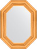 Зеркало Evoform Polygon 590x790 в багетной раме 99мм, травленое золото BY 7205