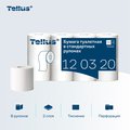 Туалетная бумага Tellus TP4 Премиум, в стандартных рулонах, мягкая, 8шт. 120320