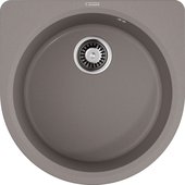 Кухонная мойка Omoikiri Akegata 51-GR, полукруглая, Artgranite, серый 4993756