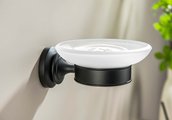 Мыльница Aquatek Классик настенная, чёрный матовый AQ4503MB
